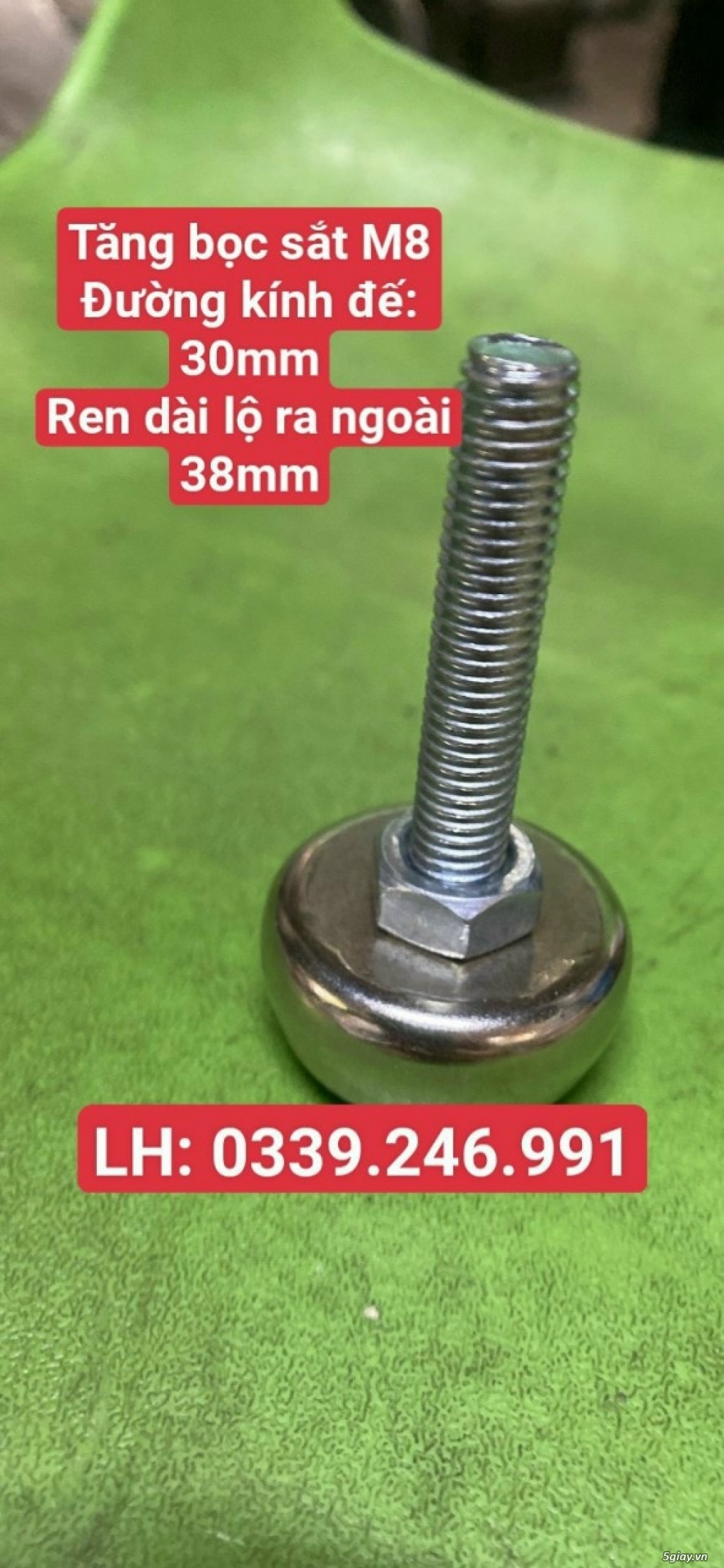 Điều chỉnh tăng giảm, ốp trụ, chân đế tăng chỉnh - 2