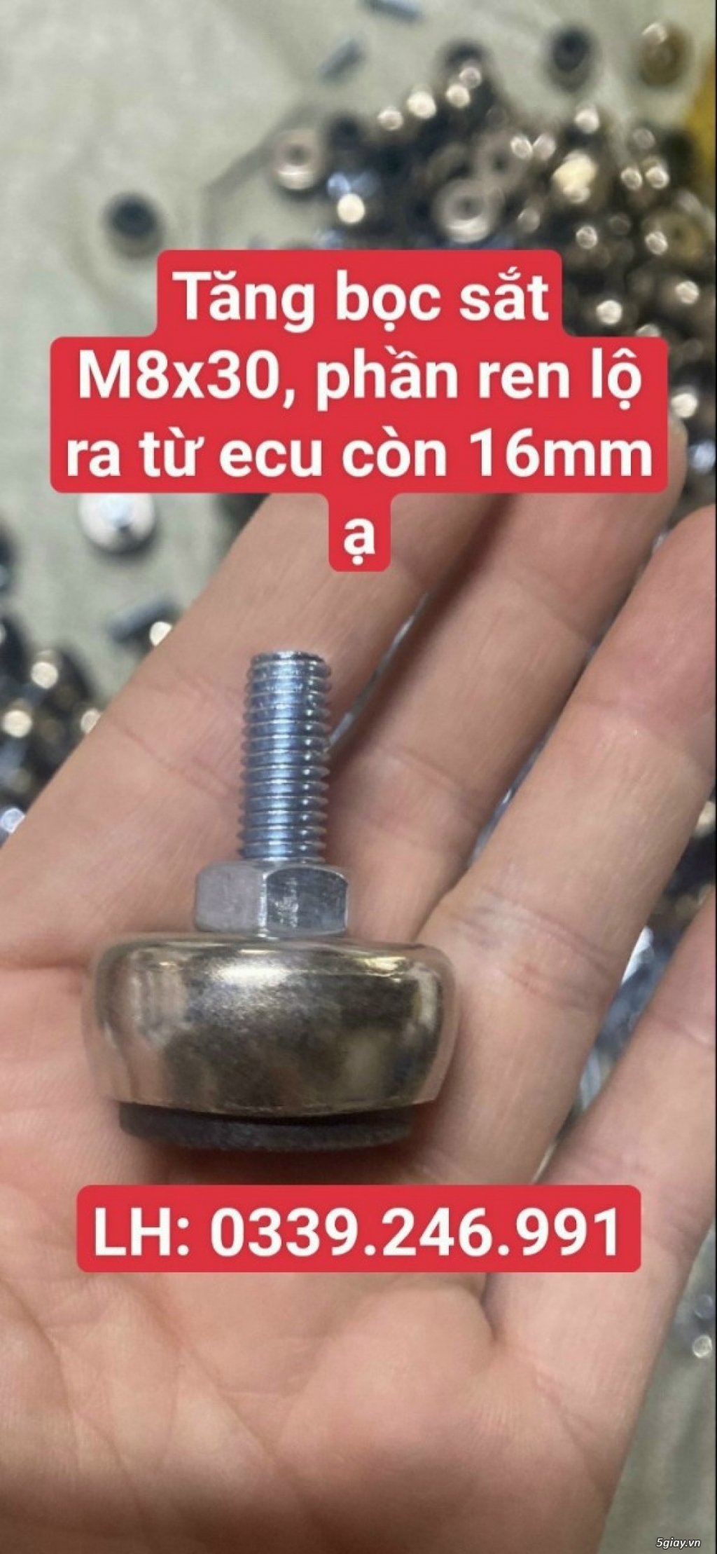 Điều chỉnh tăng giảm, ốp trụ, chân đế tăng chỉnh - 3