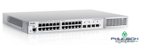 SWITCH LAYER 2+ QUẢN LÝ THÔNG MINH - Model: XS-S1960-24GT4SFP-UP-H - 1