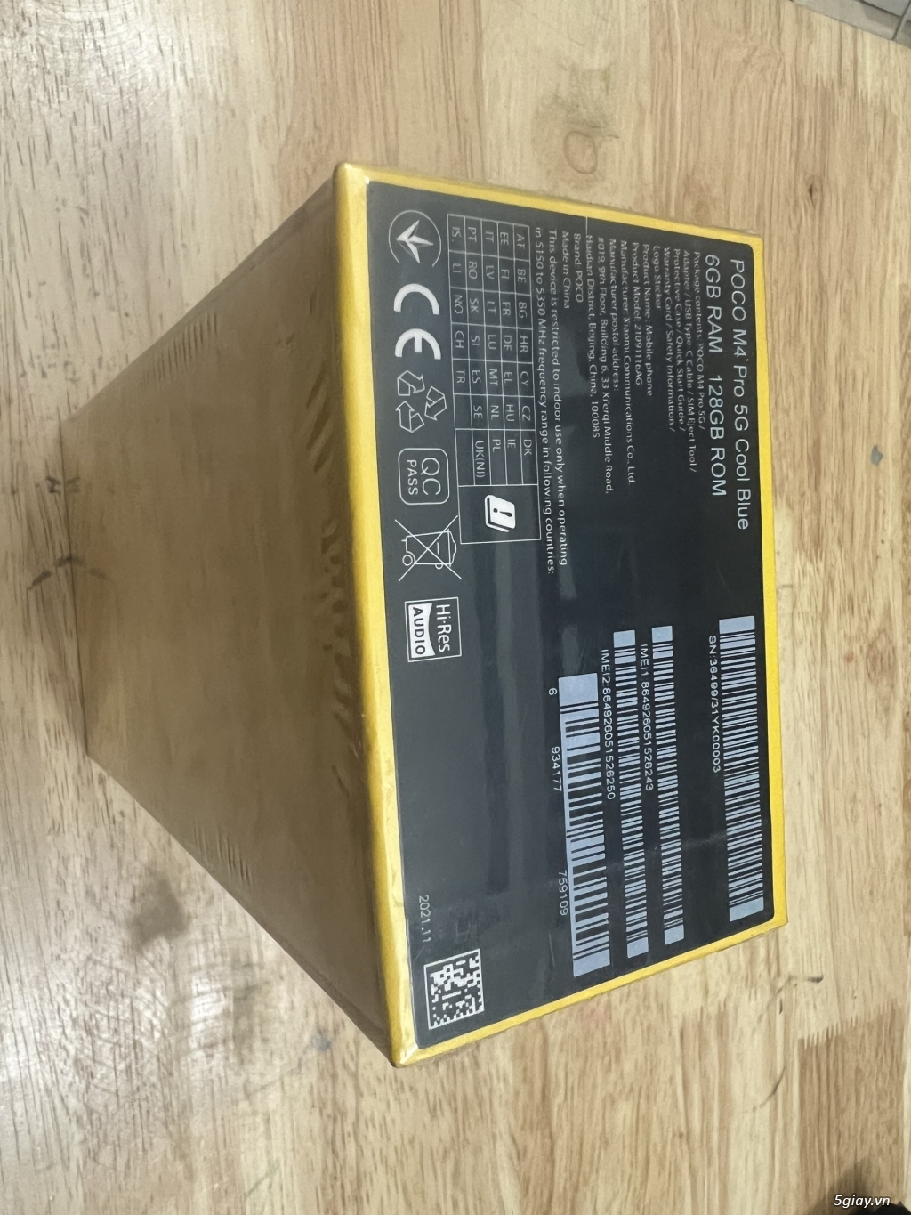 POCO M4 PRO 5G - 6.6/6G/128G-newseal-chính hãng DGW