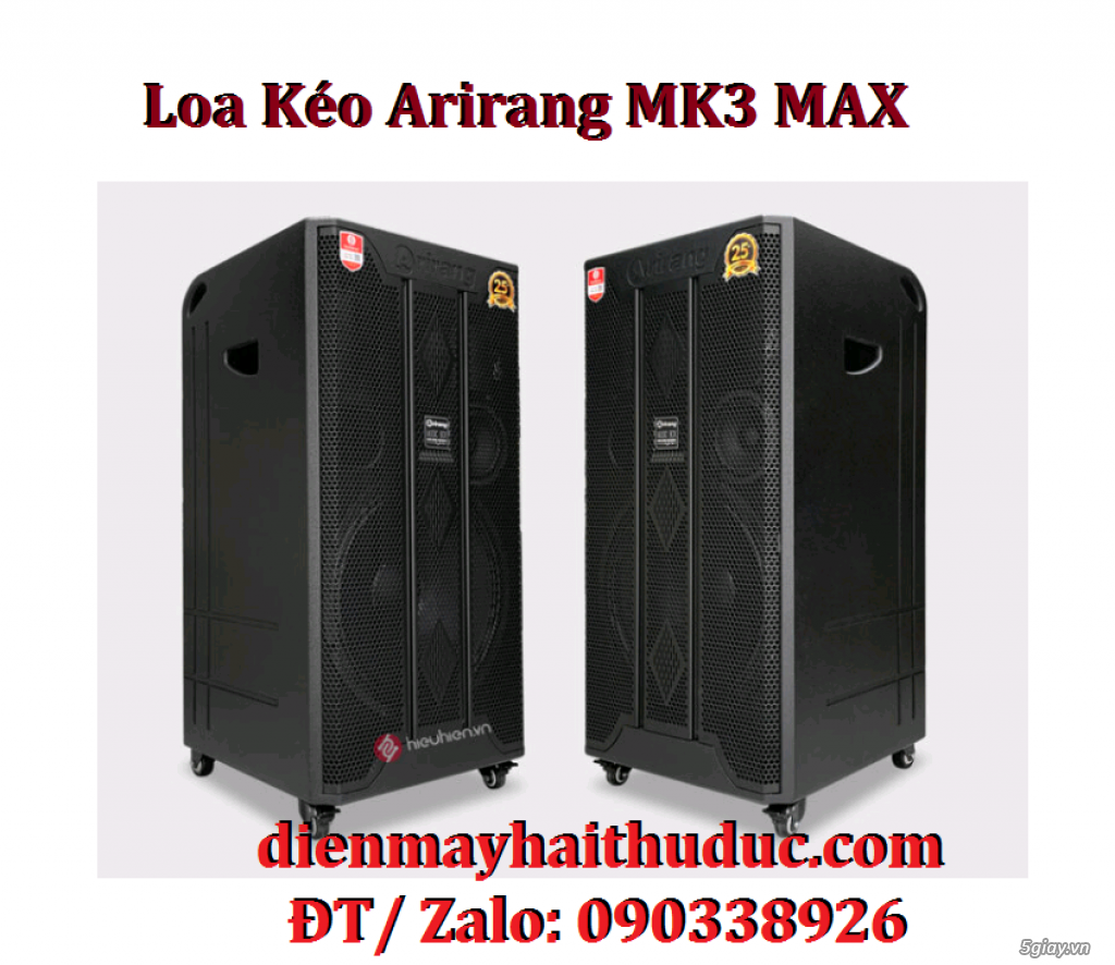 Loa kéo lớn Arirang MK3 Max hàng chính hãng mới 100% - 3