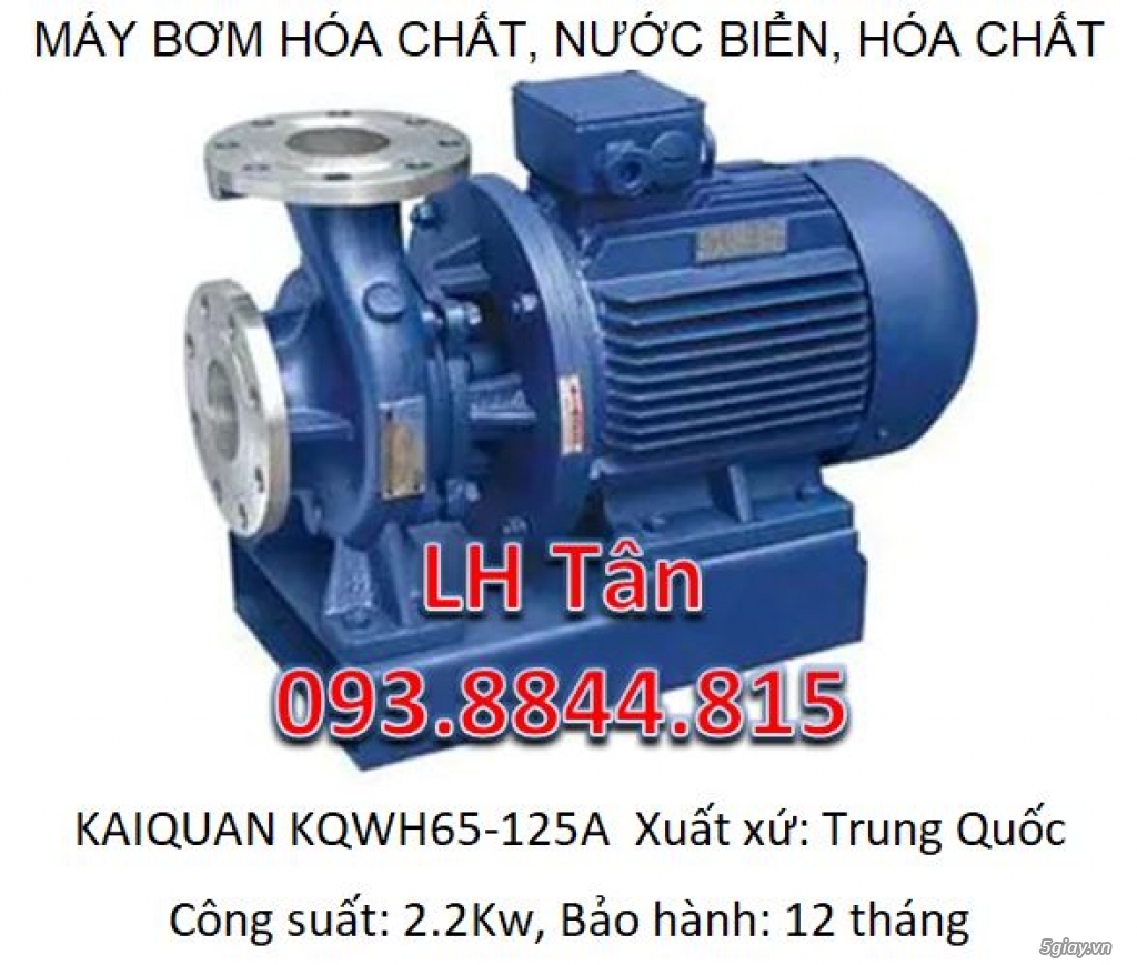 Bơm nước biển 3 ngựa Kaiquan KQWH65-125A