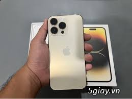 iPhone 14promax 2 sim vật lý 256gb Quốc tế mà vàng bh10/2023 mới 99,9% - 2