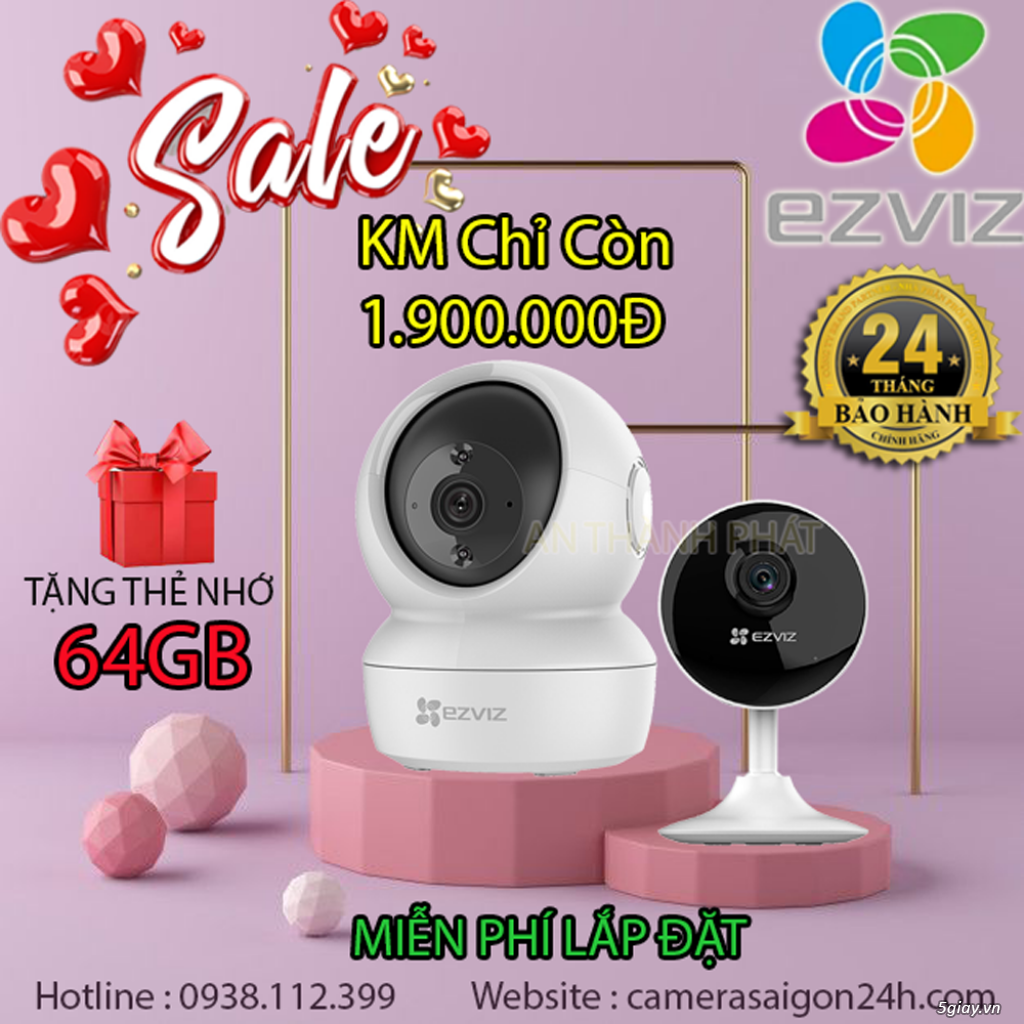 Khuyến Mãi Cực Sốc Combo 2 Camera Không Dây Giá Rẻ - 1