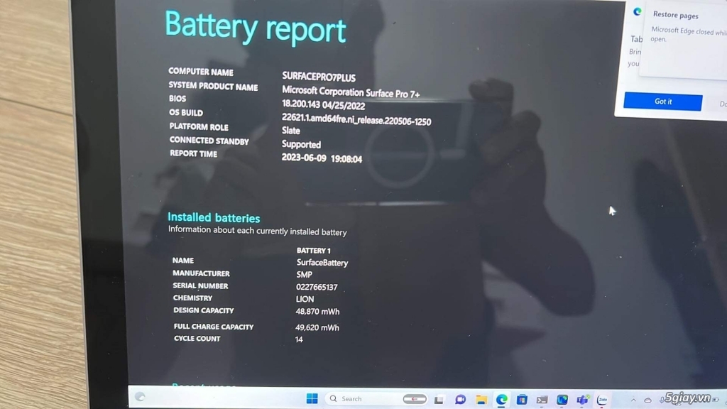 Surface pro 7 plus fullbox mới mua