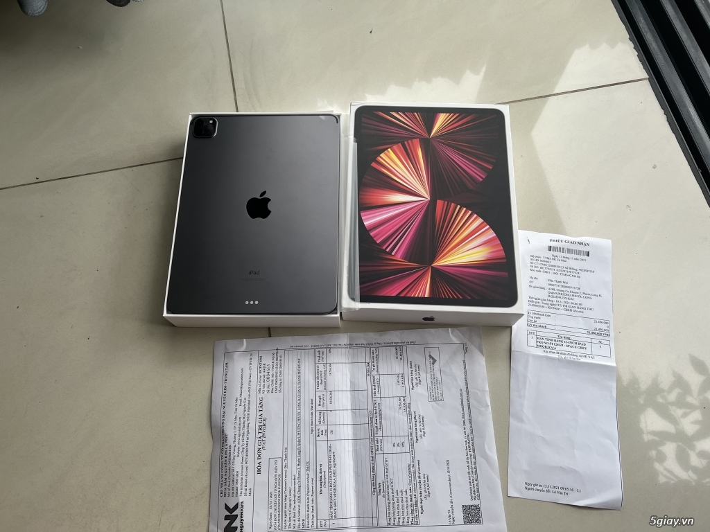 IPad Pro M1 11inch fullbox không một vết trầy như mới - 1