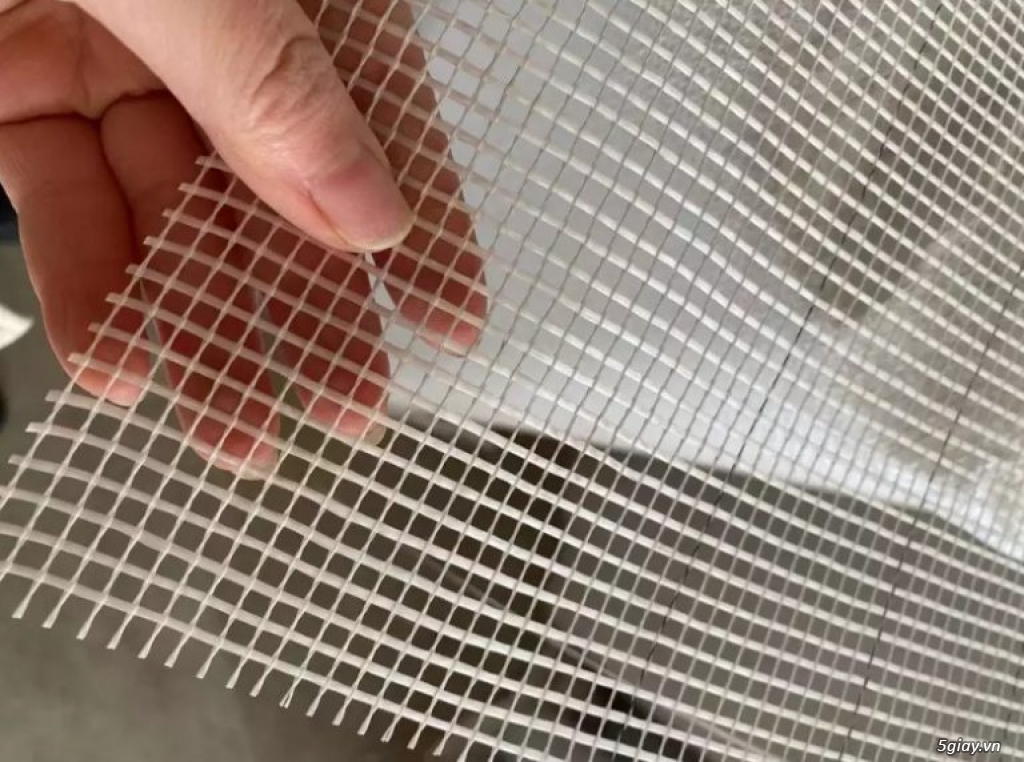 Lưới vải thủy tinh chống thấm, chống nứt, gia cường sàn bê tông, hồ cá, hồ bơi, chậu cây - 5