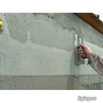 Lưới vải thủy tinh chống thấm, chống nứt, gia cường sàn bê tông, hồ cá, hồ bơi, chậu cây - 2