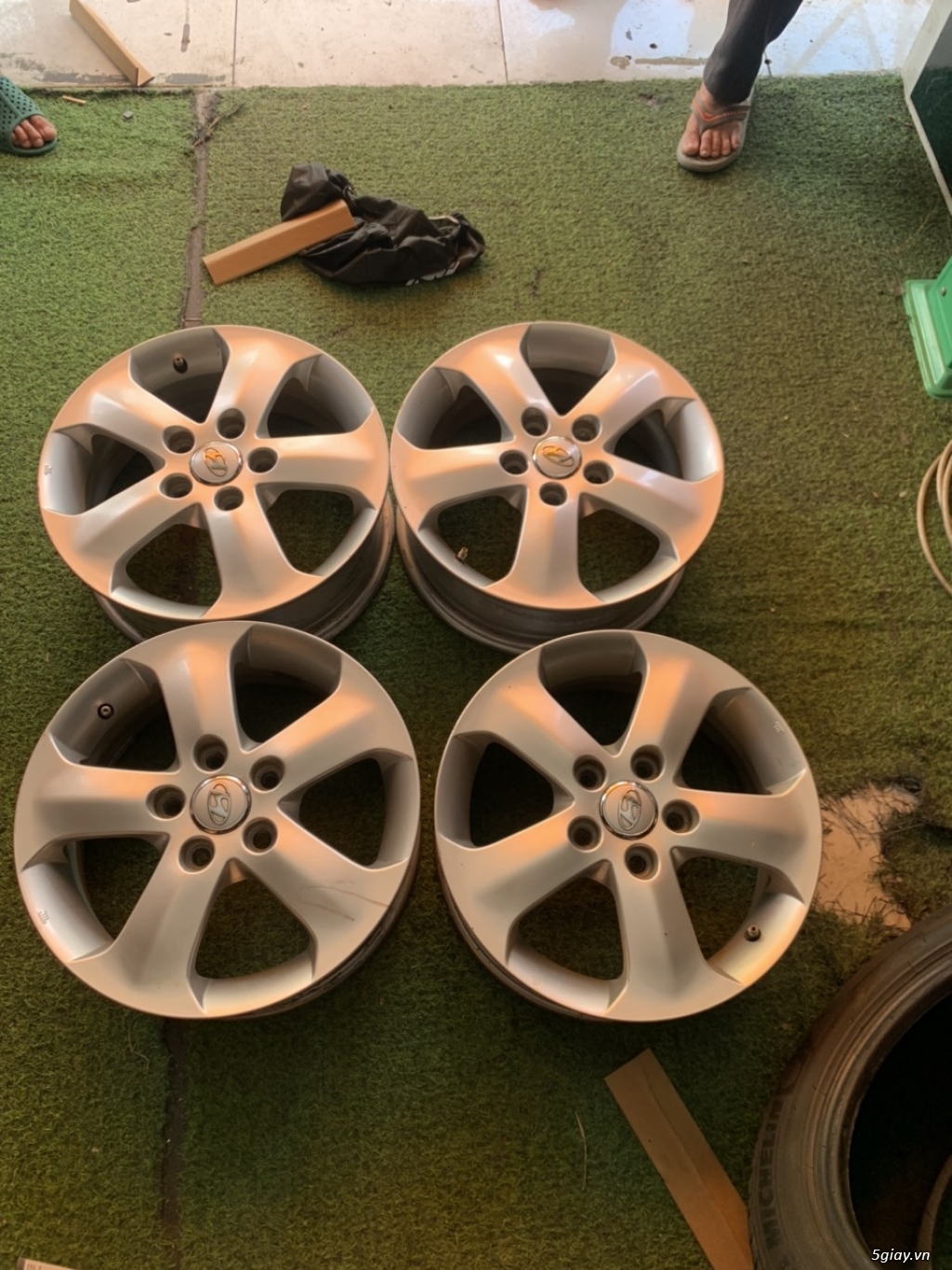 Mâm zin tháo xe hyundai Avante tháo xe 16 inch - 2