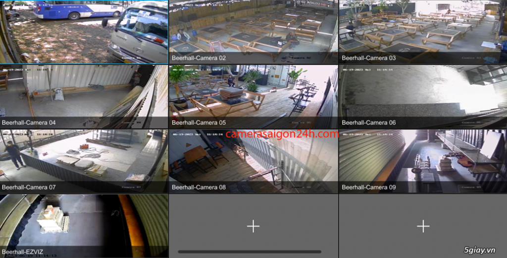 Bàn Giao Hệ Thống 10 Camera Quan Sát Cho Quán Ăn - 4
