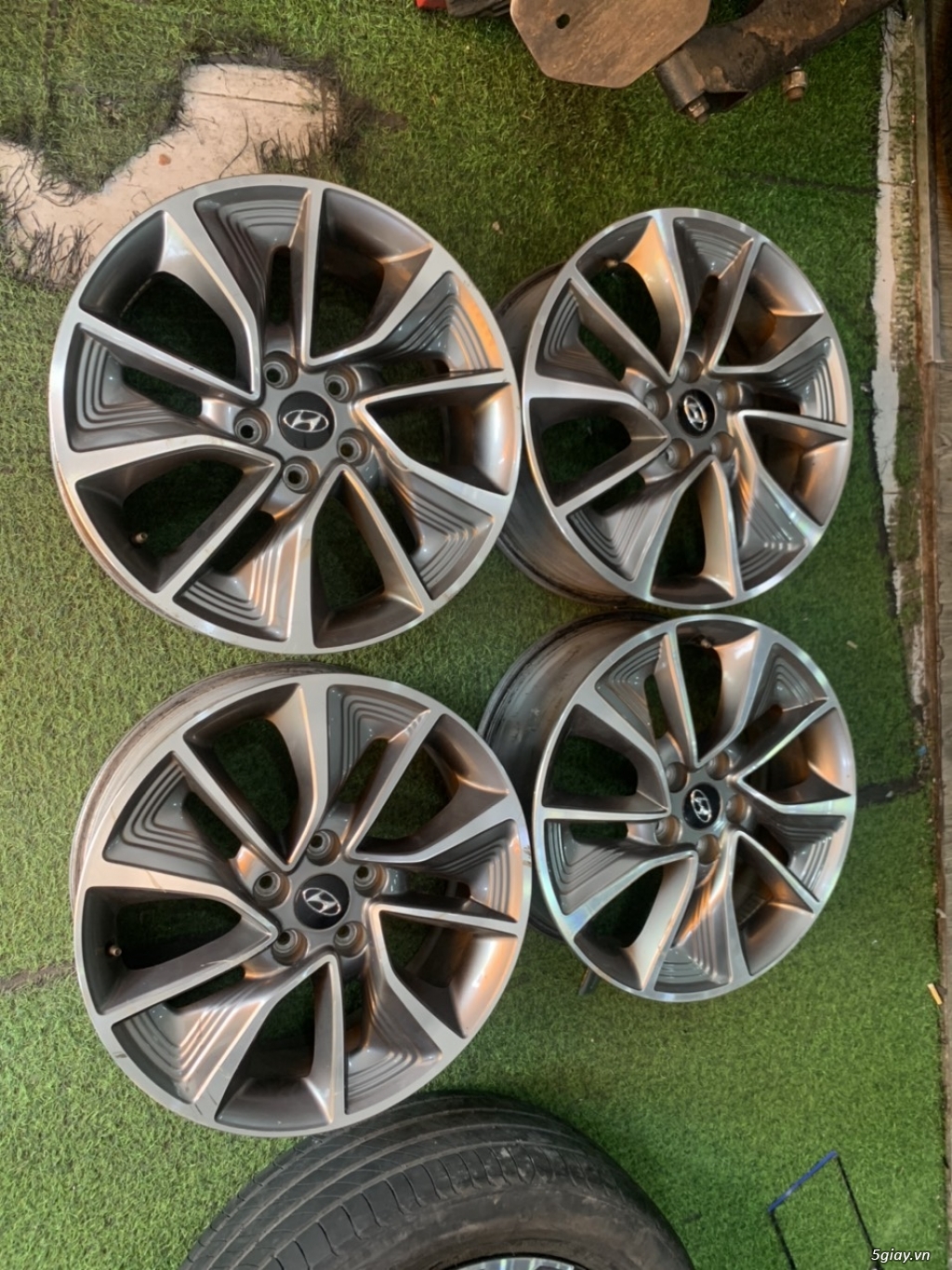 Mâm zin Hyundai Tucson 18 inch thanh lý - 4