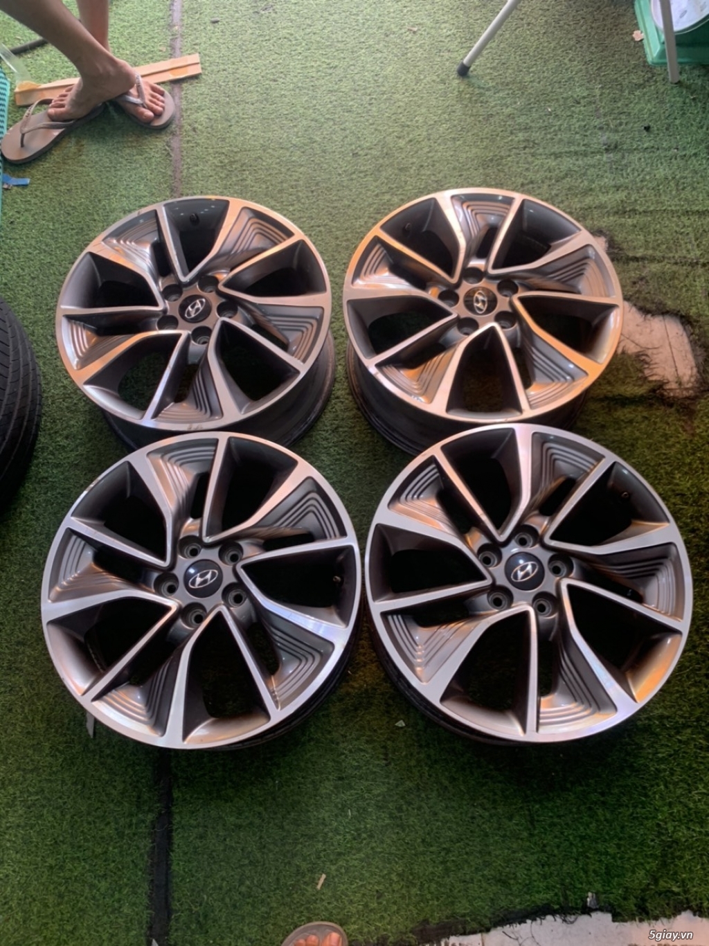 Mâm zin Hyundai Tucson 18 inch thanh lý - 2