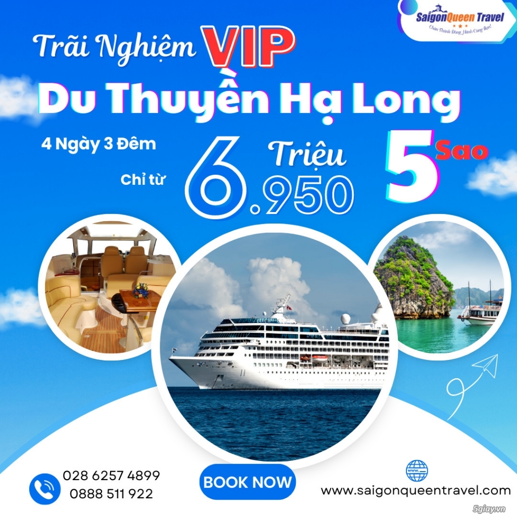 Tour ghép Hạ Long siêu du thuyền 4N3Đ