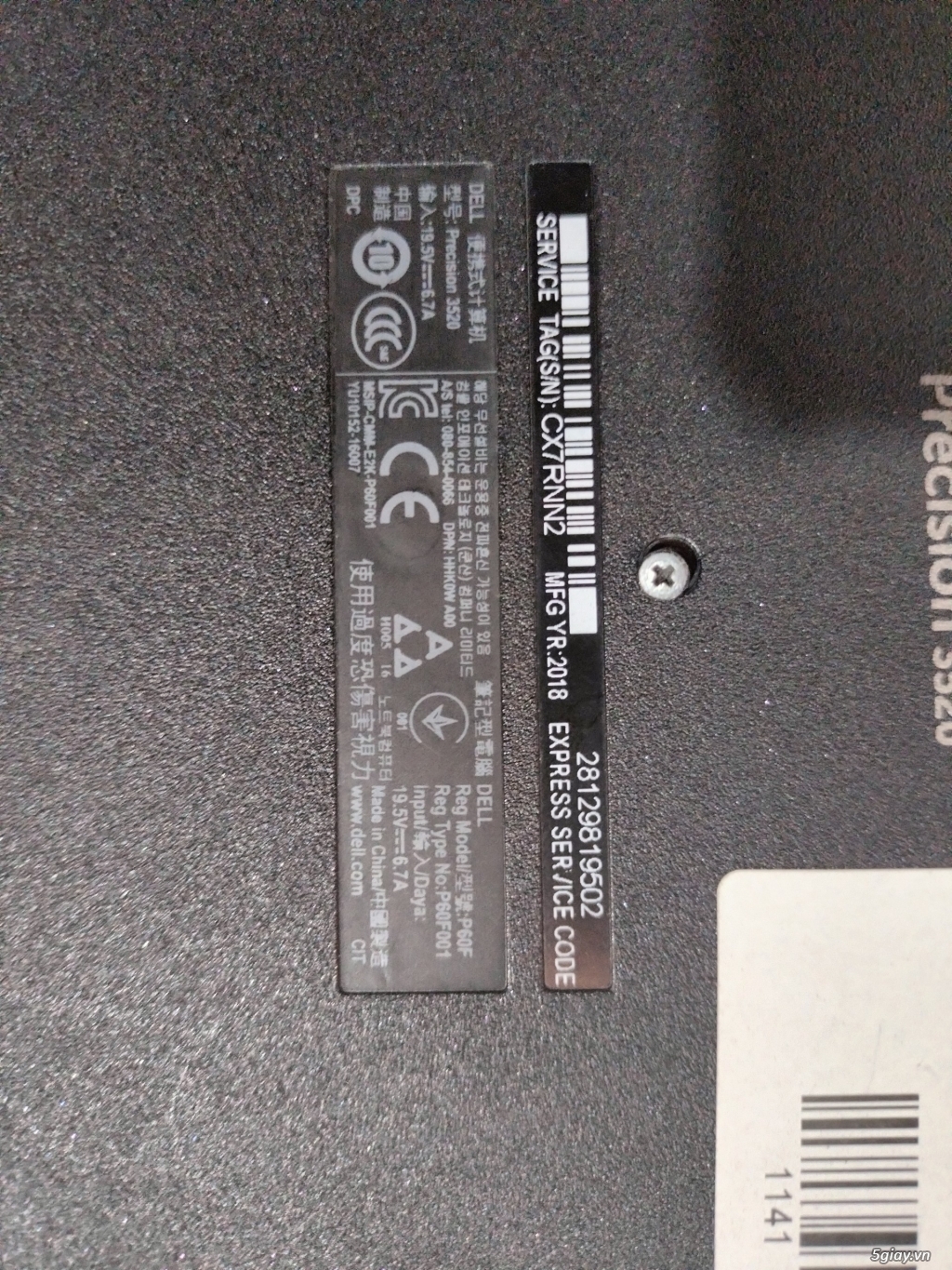 Dell precision 3520 i7 i720HQ - 7