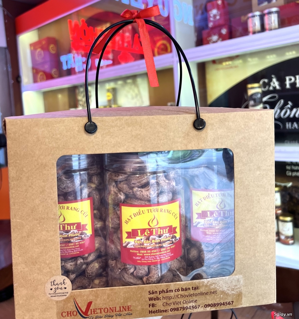 Hạt Điều Tươi Rang Củi Lê Thư Bình Phước - 2