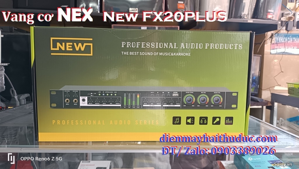 Vang Karaoke NEX NEW FX20PLUS có chức năng Reverb Karaoke - 2
