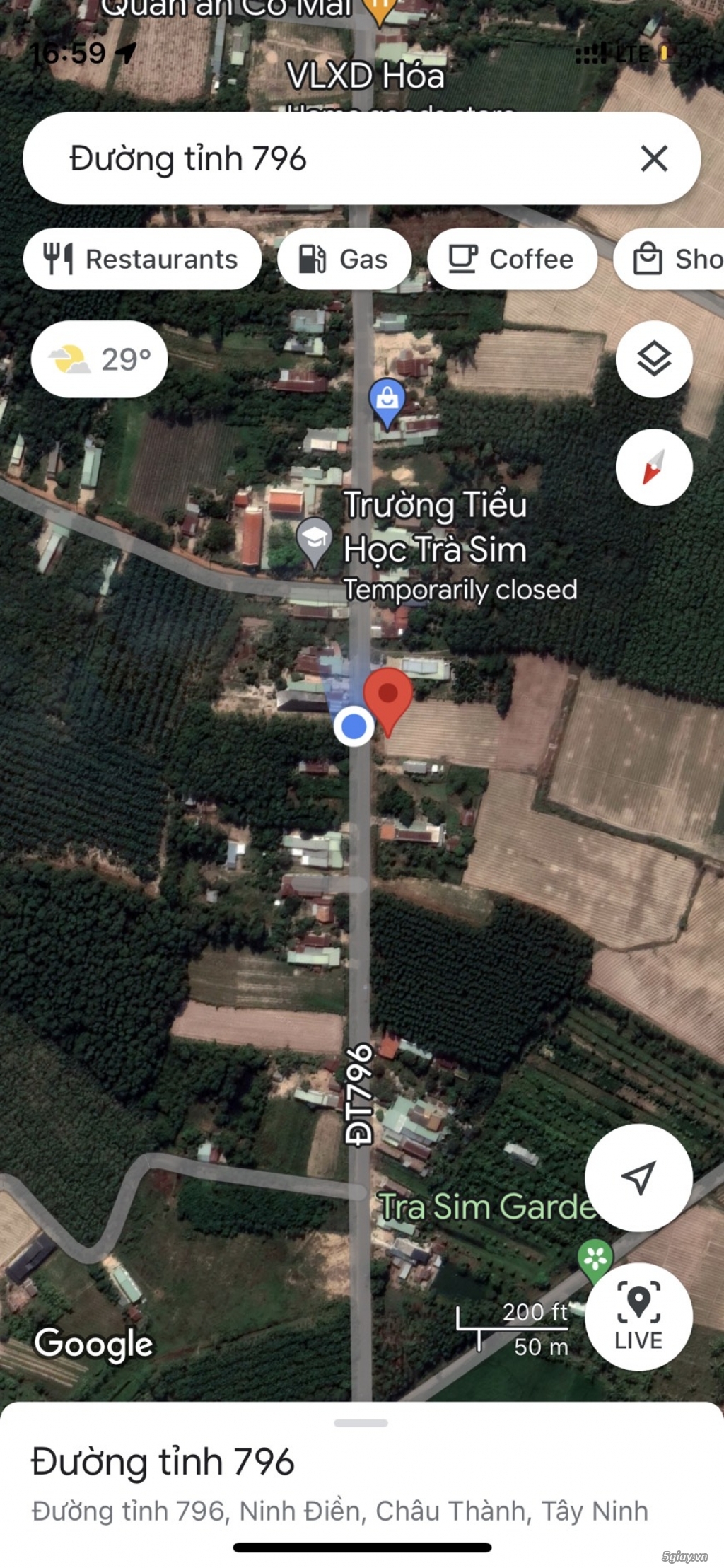Bán đất mặt tiền DT 796, Ấp Trà Sim, Ninh Điền, H.Châu Thành, Tây Ninh - 12