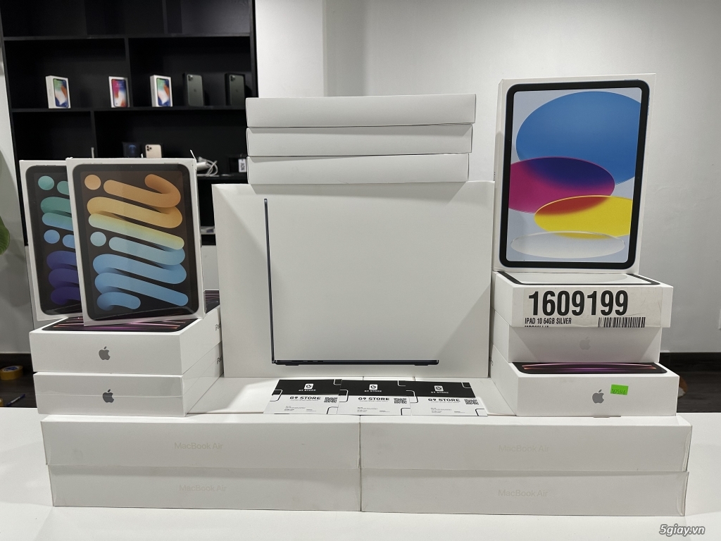 ipad pro 11in M2- ipad mini 6- ipad gen 10 new seal bh 1 năm