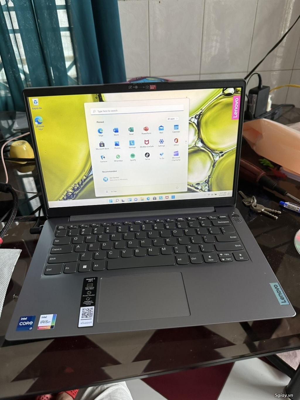 Laptop lenovo Idea Pad 3 14inch FHD i7 thế hệ 11 mới 100% - 1