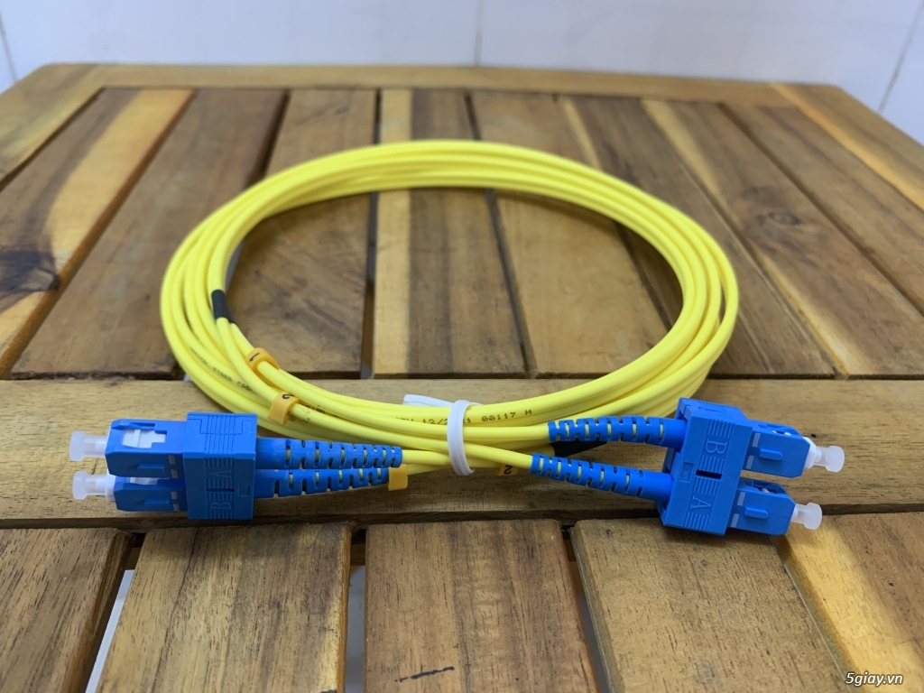 Dây nhảy quang SM SC/UPC - SC/UPC 3m DX | 5giay