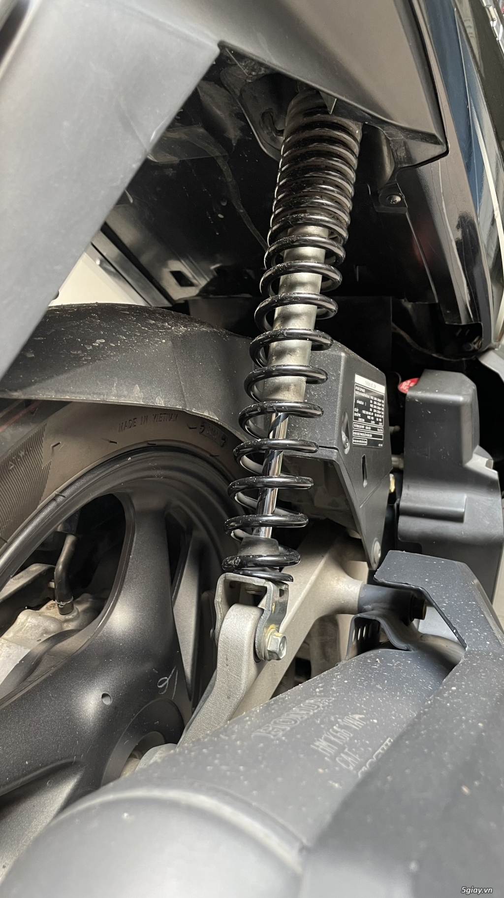 Airbalde 125cc 2017 Xám đen - 4