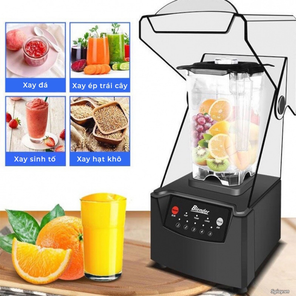 [Deal hời] Giảm 45% Máy xay sinh tố công nghiệp, xay đá Blender