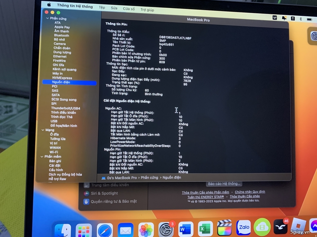Macbook Pro 2019 16” 16GB i7 - 4