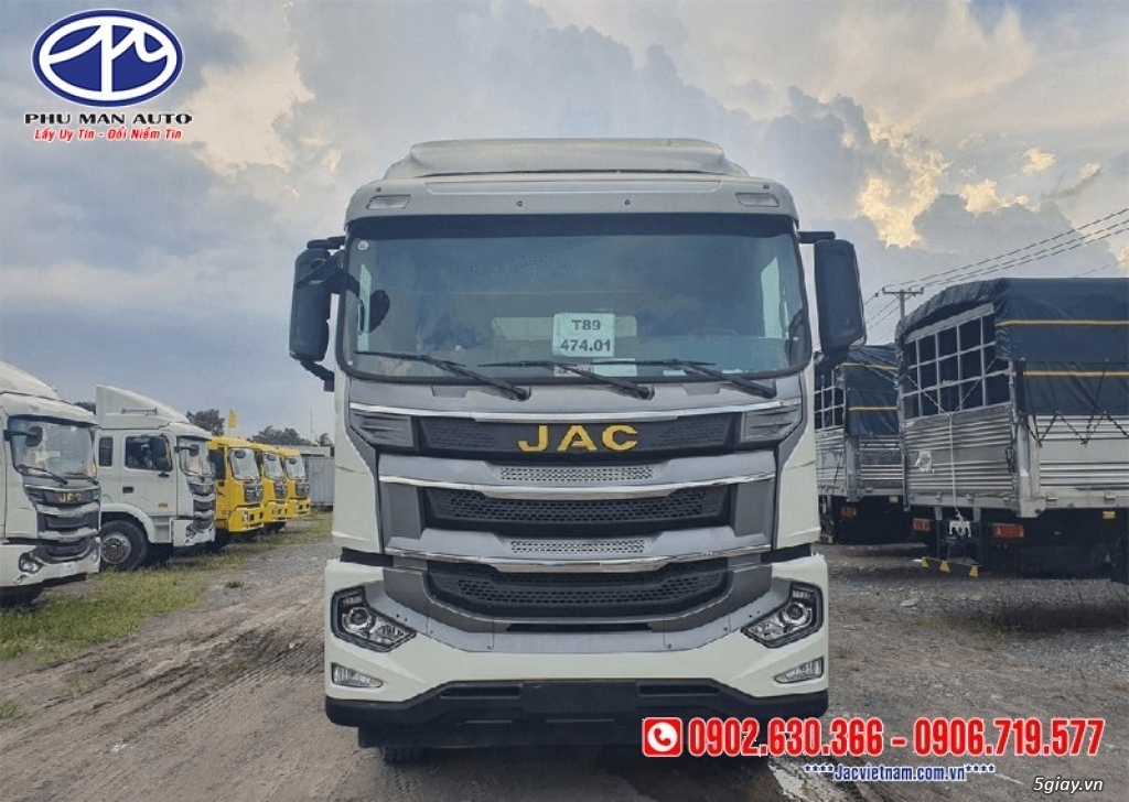 Bán Xe Tải Jac A5 - 4 Chân 350Hp sản xuất 2023, nhập khẩu n - 3