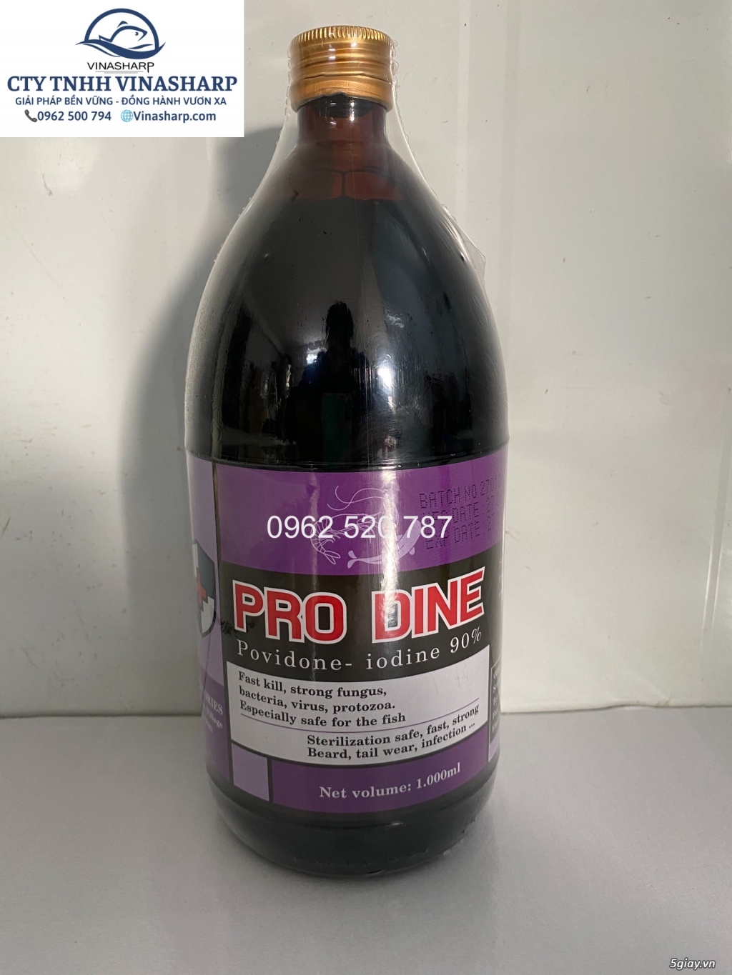 Pro Dine diệt khuẩn, xử lý ao nuôi, chuồng trại