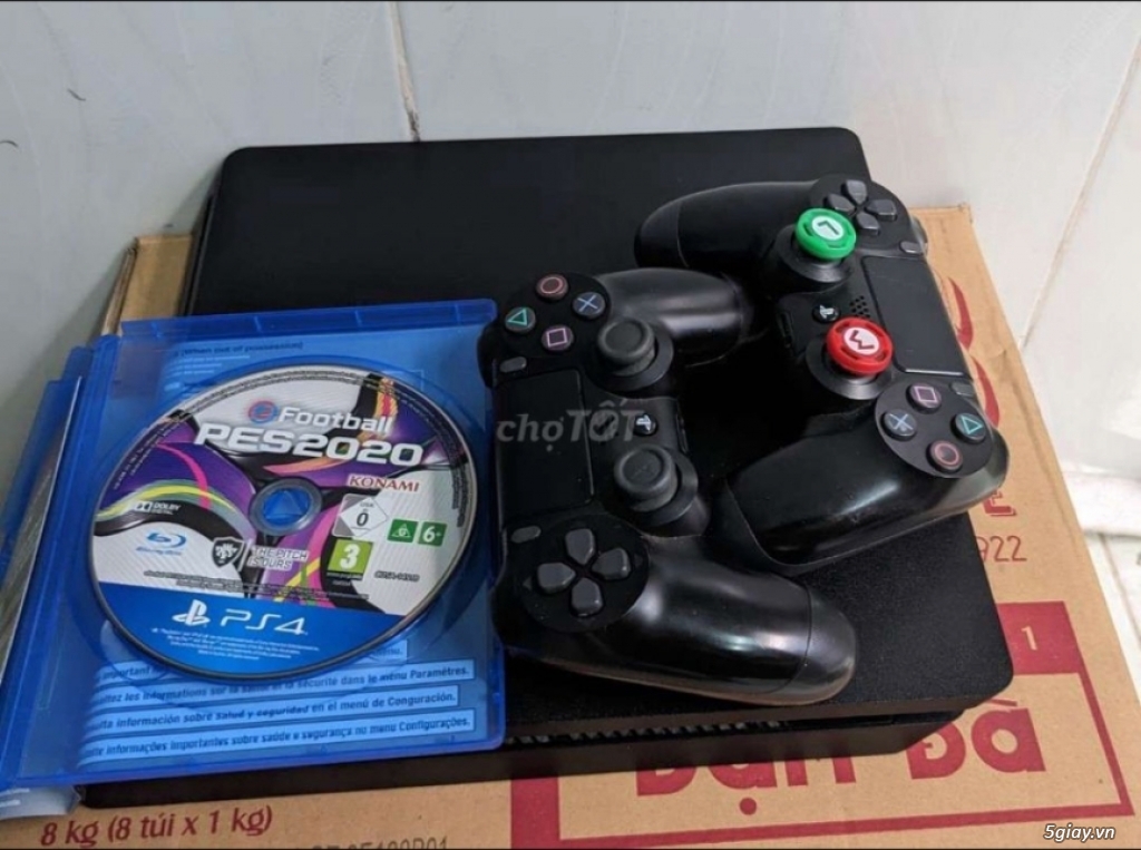 PS4 Slim 500GB tặng kèm disc Pes20 - 1