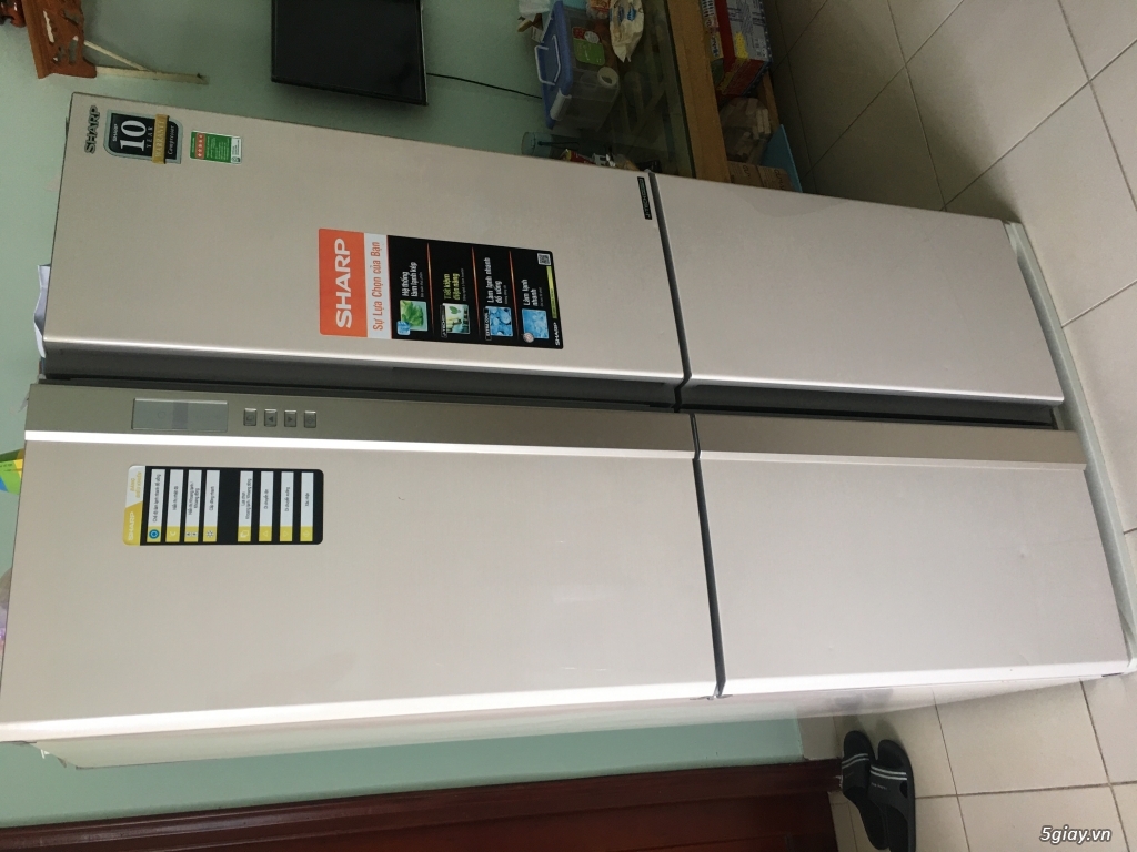Sửa chữa tủ lạnh Sharp inverter không lạnh
