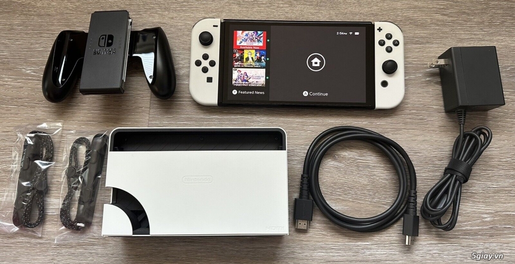 Cần bán: Nintendo Switch Oled (White - Hack) - 1