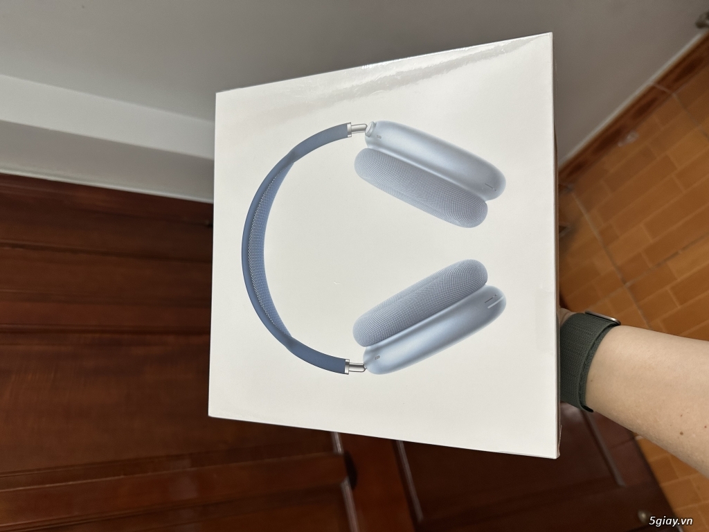 Airpods Max hàng Vn Blue chưa khui seal có bill - 1