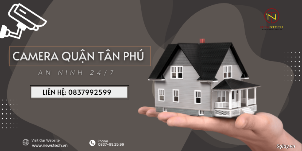 Công ty lắp đặt camera tại Quận Tân Phú - Newstech.vn