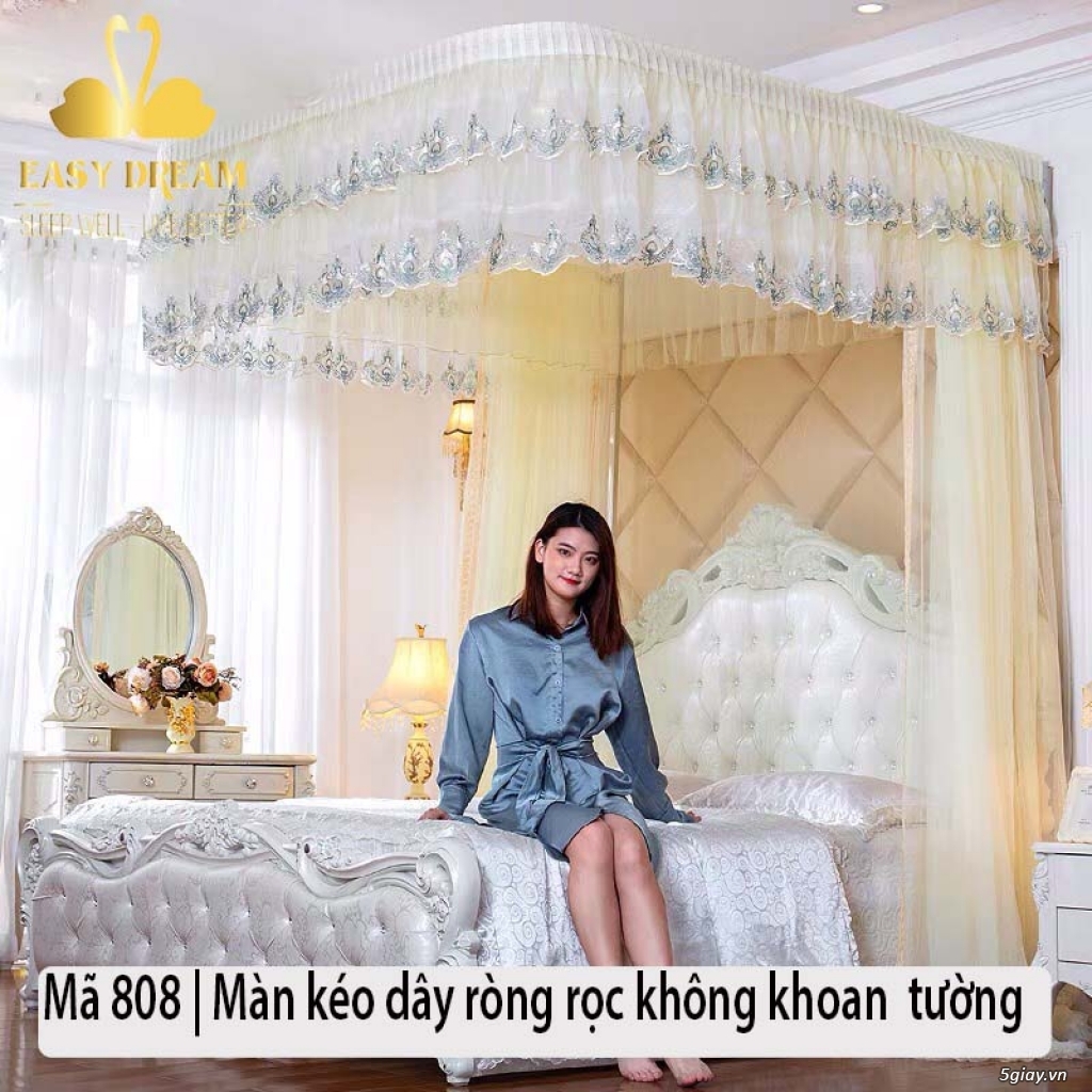Màn khung xếp - Mùng khung xếp Mẫu mới đẹp TP HCM - HÀ NỘI - 6