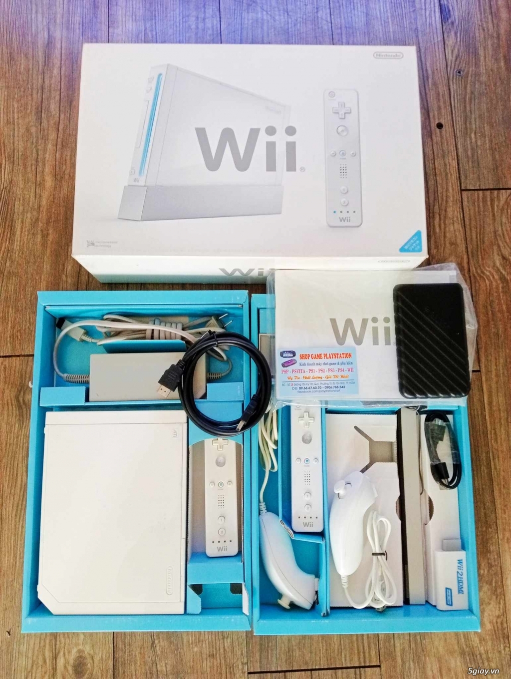 Máy game Nintendo Wii : Hack chơi game  Wii/ GameCube/Nes/Snes/Sega/Gba - 3