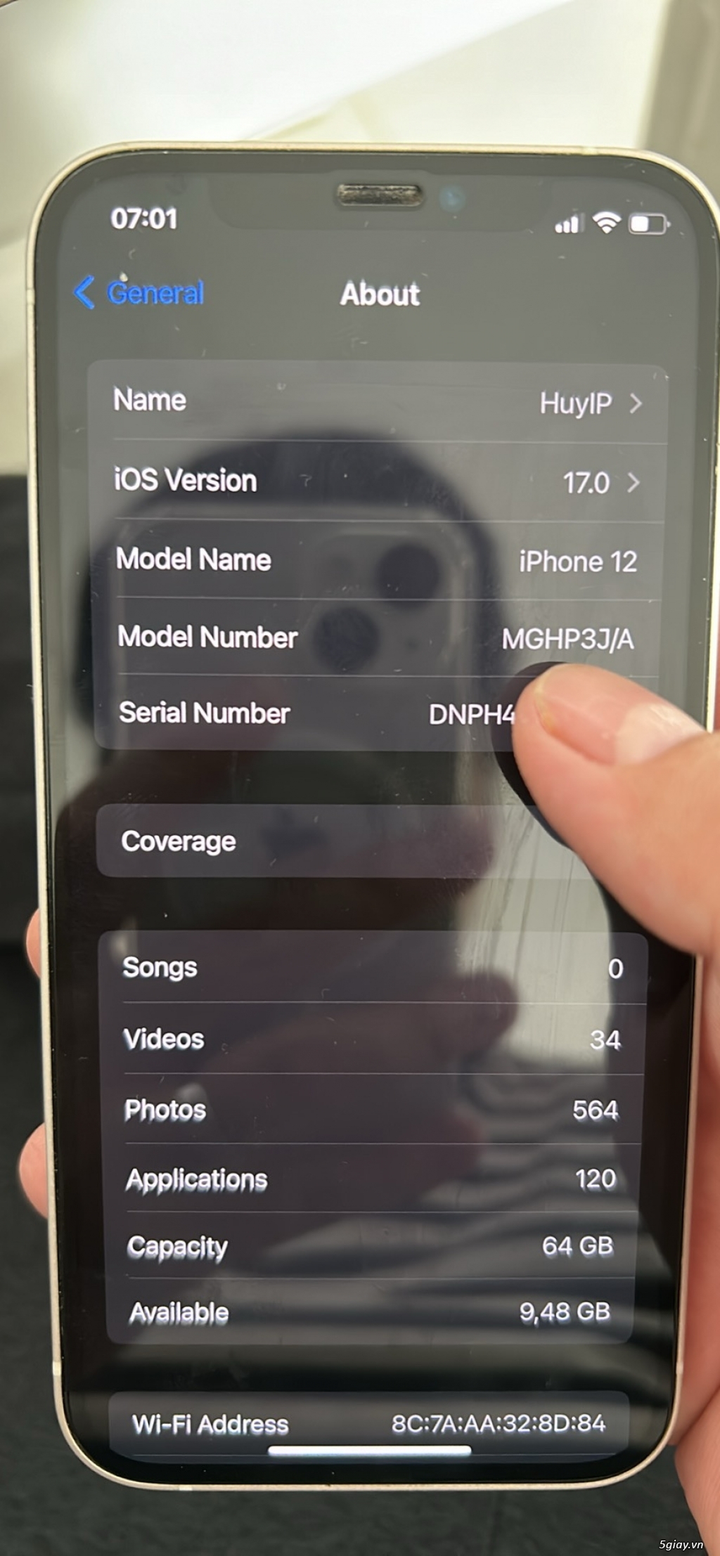 Dư dùng cần bán Iphone 12 64gb màu trắng mới 99% - 3