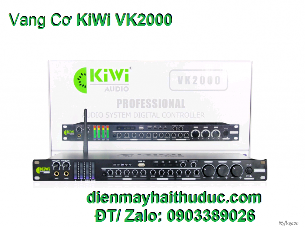 Vang cơ Bluetooth Kiwi VK2000 New Model chính hãng Kiwi Việt nam - 4
