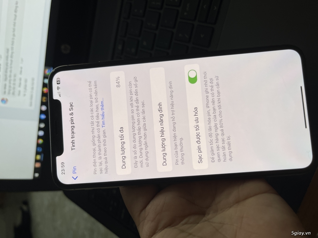 XS Max Gold quốc tế 64gb like new - 4