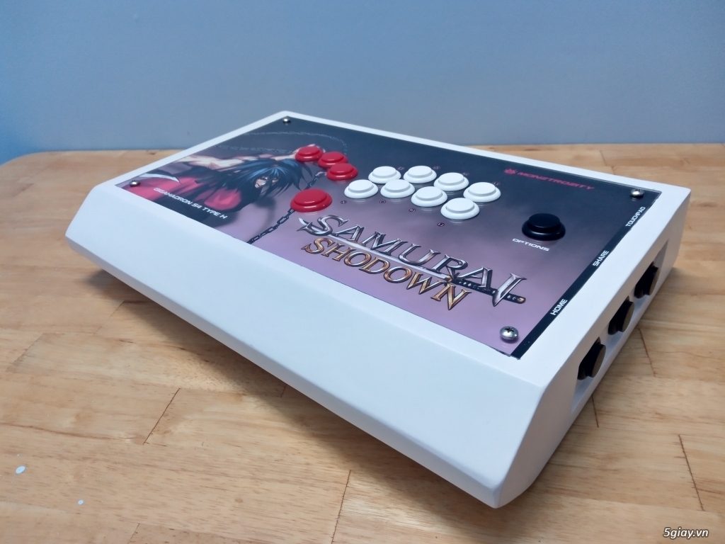 Bàn đập hitbox - leverless arcade stick Monztrozity - 5