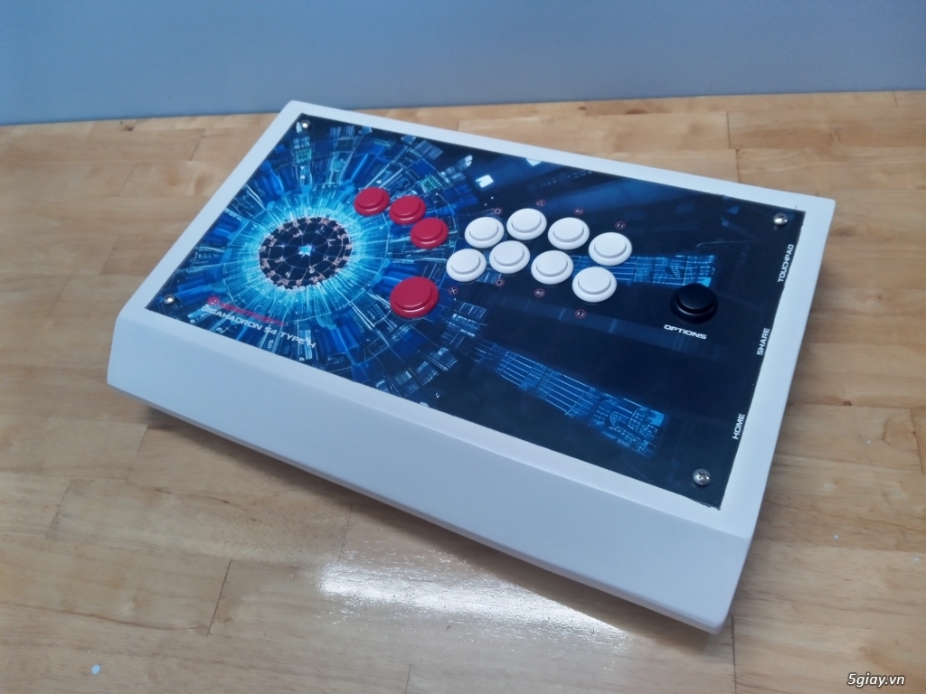 Bàn đập hitbox - leverless arcade stick Monztrozity
