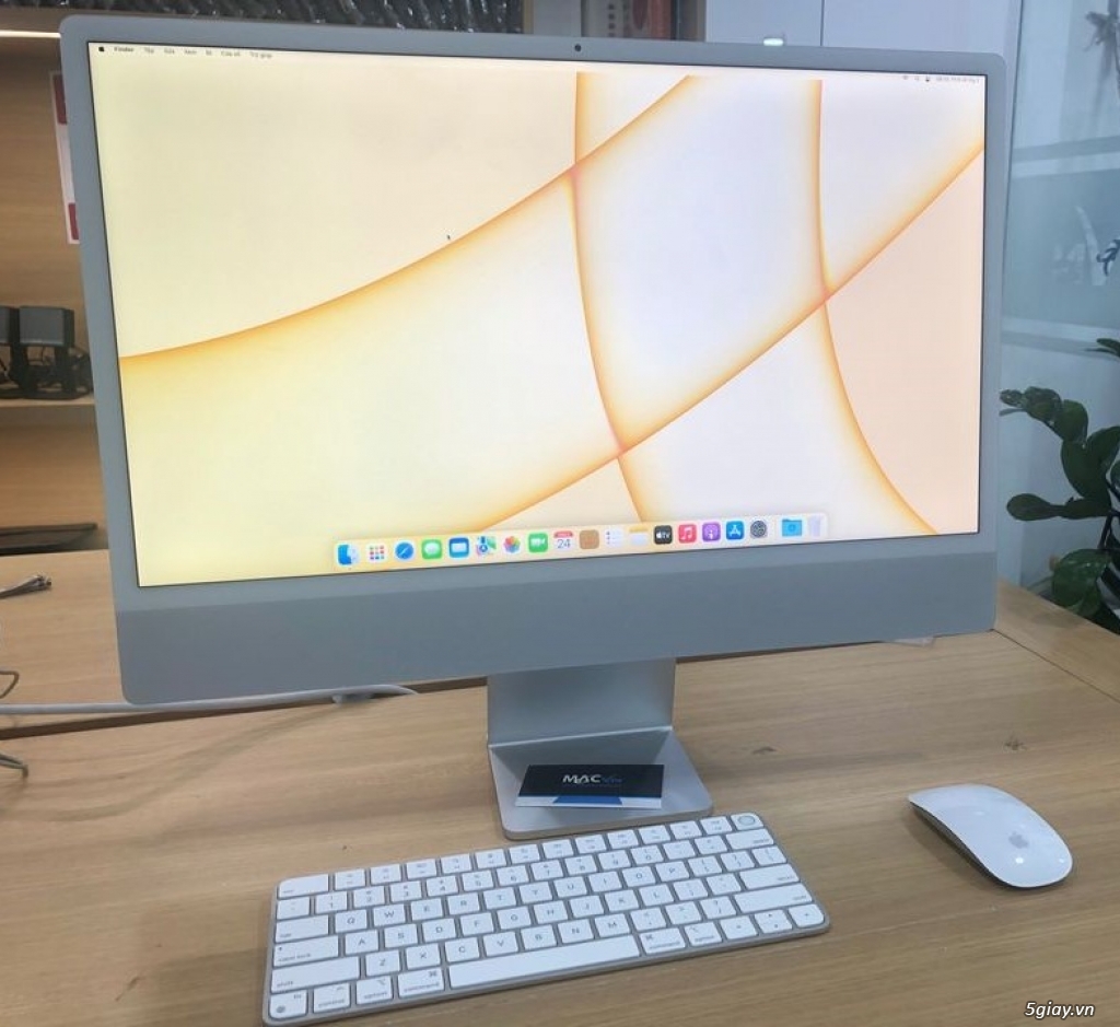 iMac (24-inch, M1, 2021) Ram 16gb 512gb / còn bảo hành Apple - 9