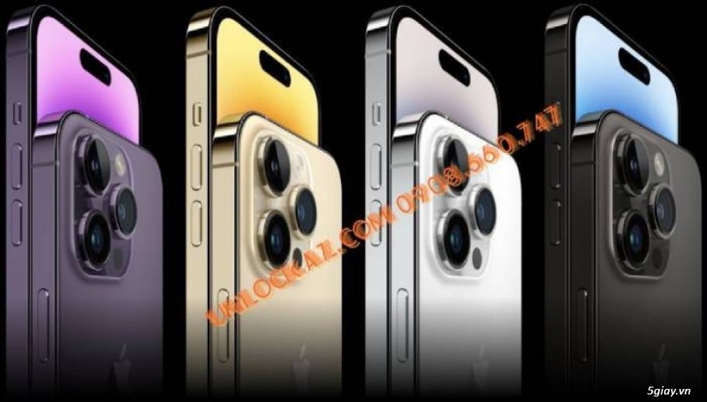 Unlock iPhone 14 Pro Max xách tay Mỹ Nhật giá rẻ