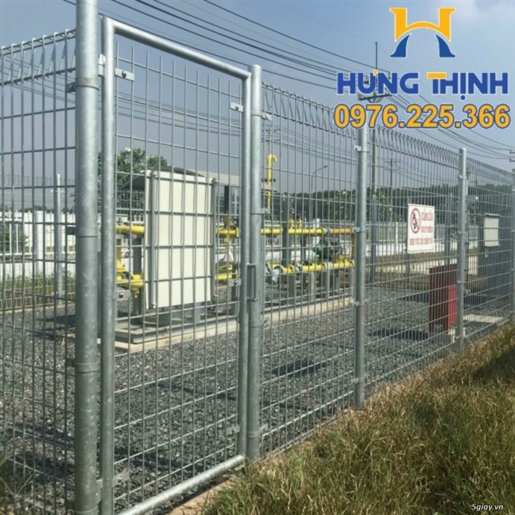 Hàng rào ngăn kho, hàng rào nhà xưởng, vách lưới nhà xưởng