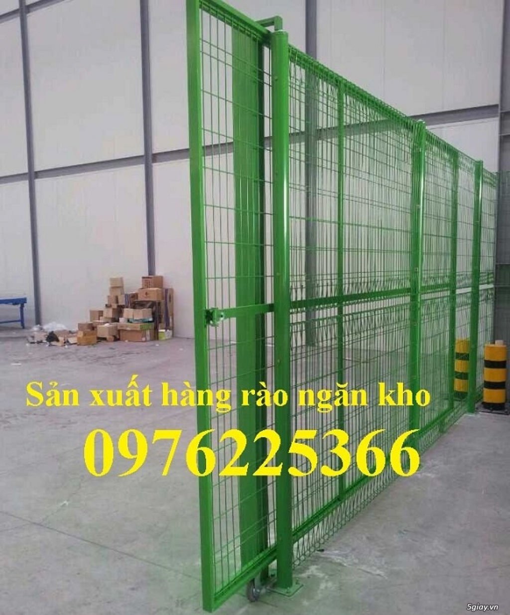 Hàng rào ngăn kho, hàng rào nhà xưởng, vách lưới nhà xưởng - 4