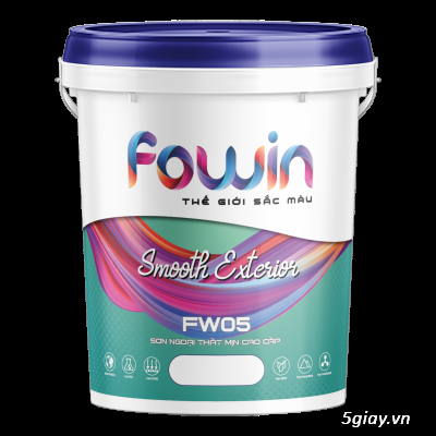 SƠN FOWIN NGOẠI THẤT MỊN CAO CẤP – FW05