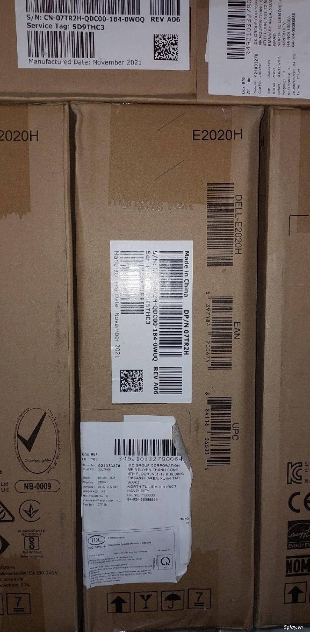 Màn hình DELL E2020H chính hãng mới full box BH3N 5giay