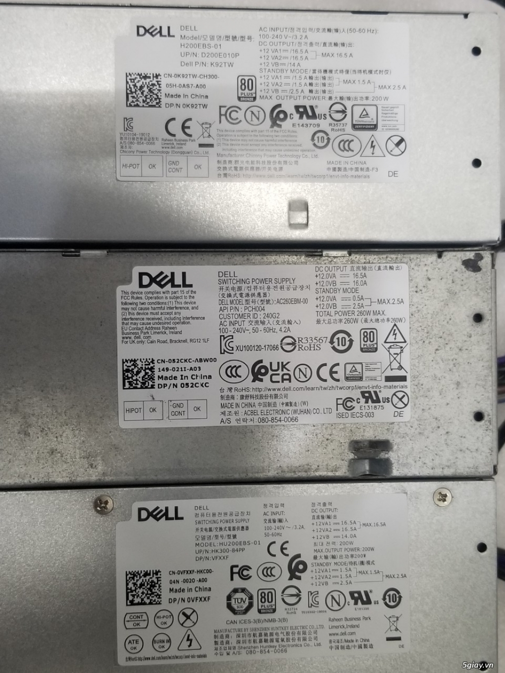 Nguồn PC Dell Tháo máy