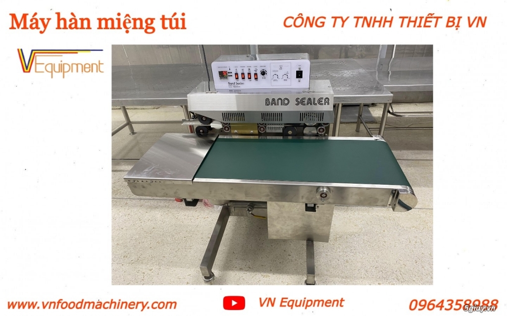 máy dán túi liên tục - máy dán miệng túi - 2