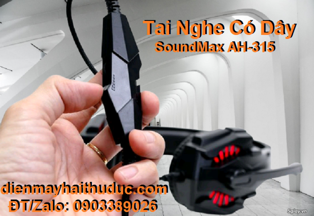 Tai nghe Gaming SoundMax AH-315 giá rẻ cho Game Thủ - 2
